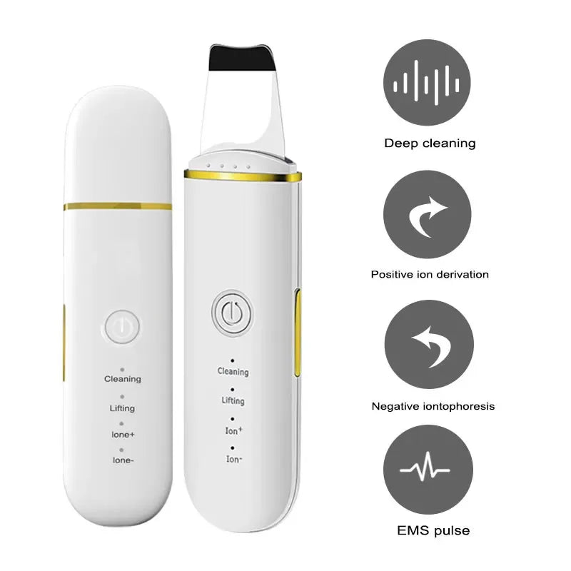 Ultrasonic Facial Skin Scrubber