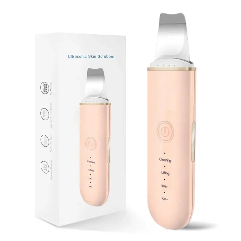 Ultrasonic Facial Skin Scrubber