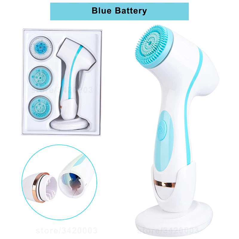 6-in-1 Sonic Facial Cleansing Brush
