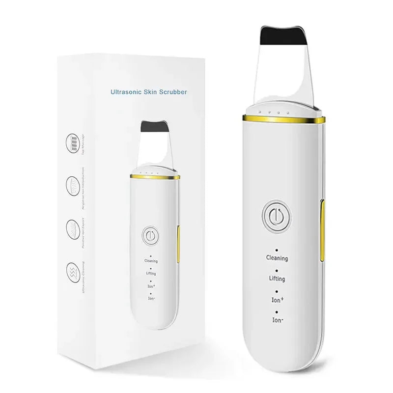 Ultrasonic Facial Skin Scrubber