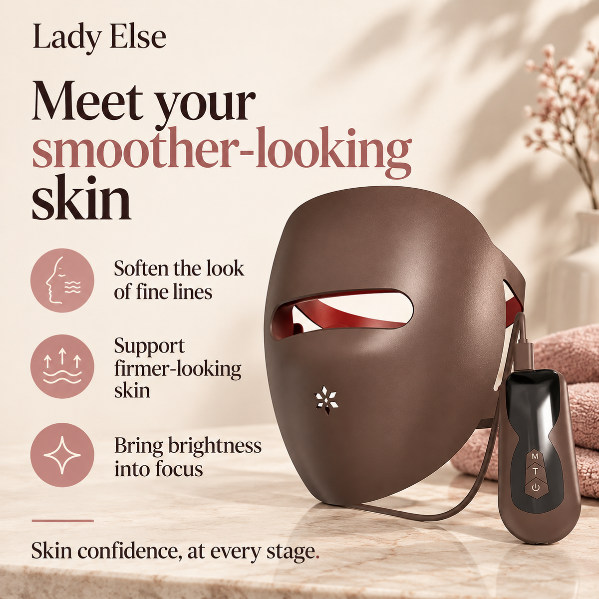 Meet your smoother-looking skin. Soften the look of fine lines. Support firmer-looking skin. Bring brightness into focus