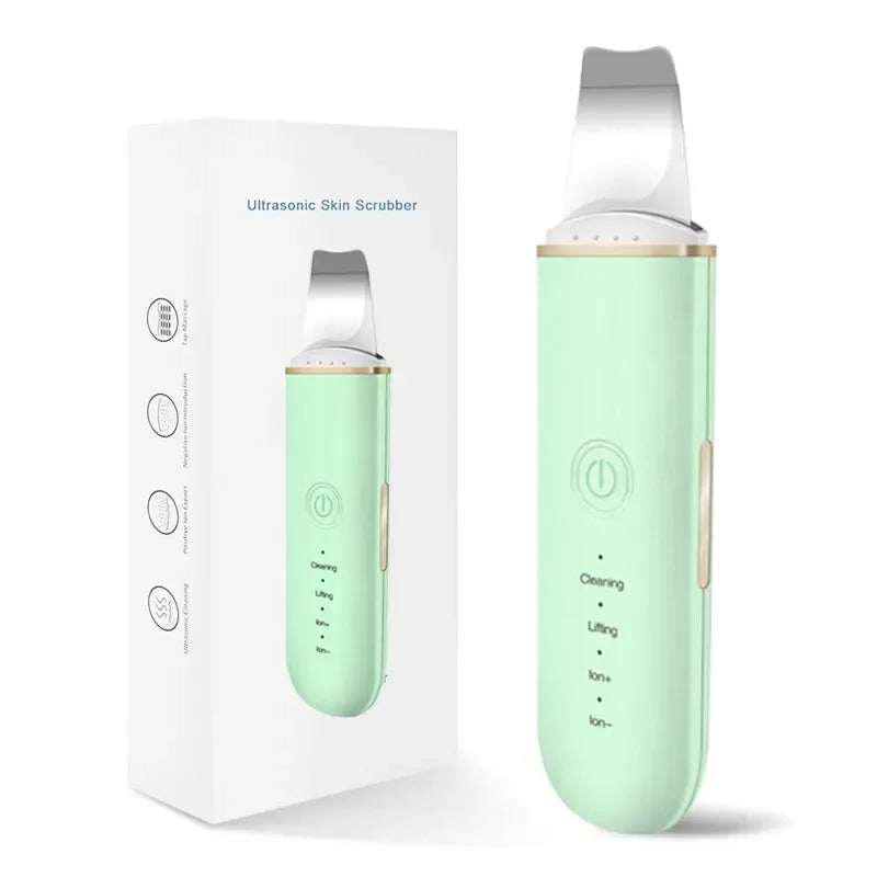 Ultrasonic Facial Skin Scrubber