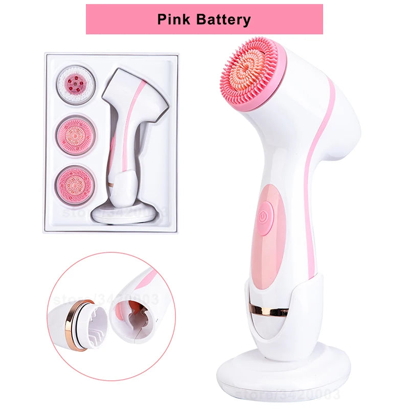 6-in-1 Sonic Facial Cleansing Brush